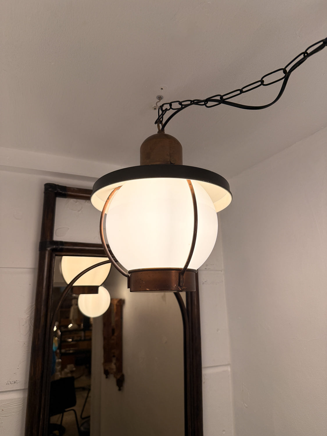 ペンダントランプ - 1940's - cerote antiques