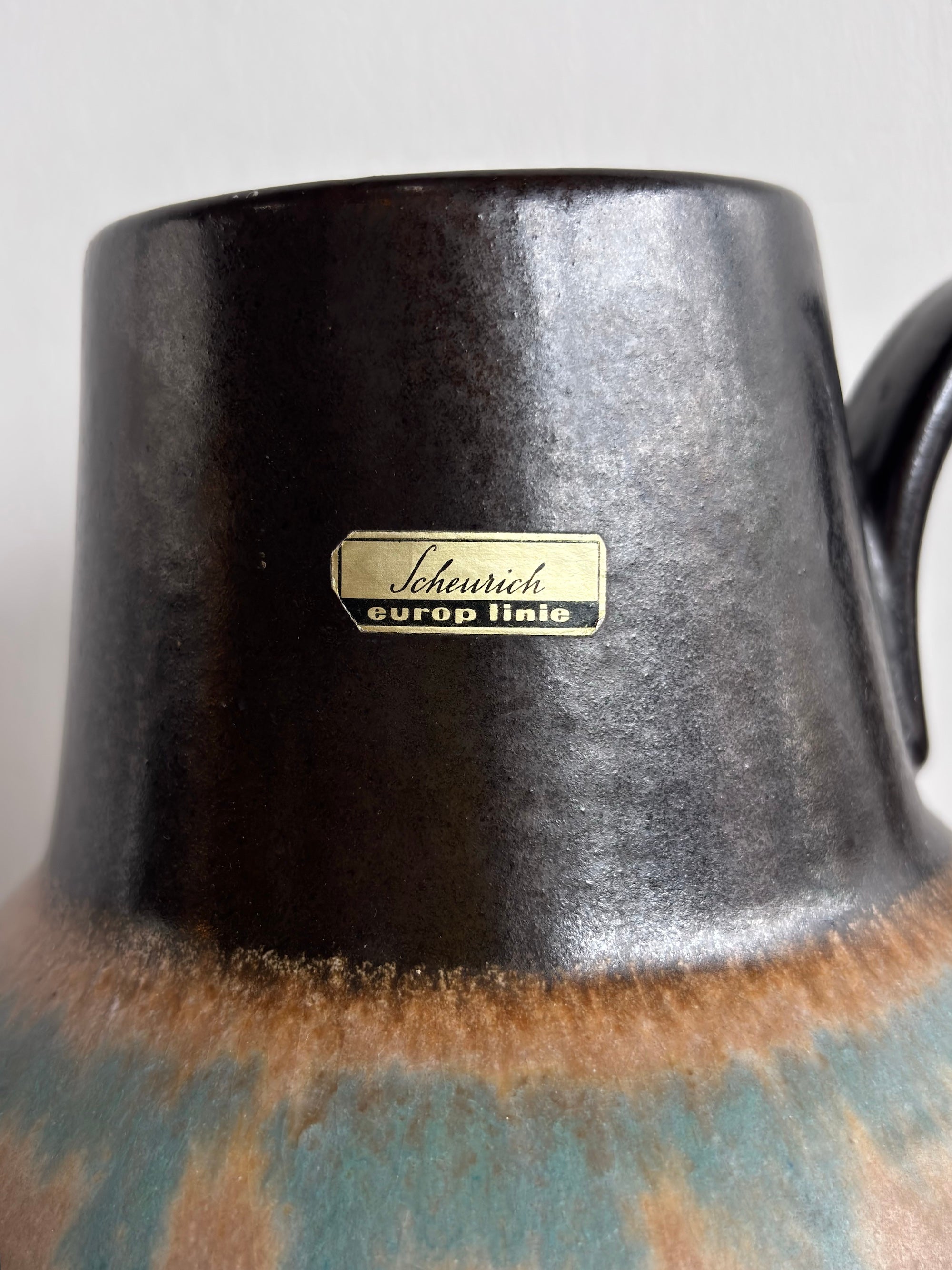 Scheurich 279/38 - Fat Lava - セラミック フラワーベース - 1960's-1970's , West Germany - 大和店