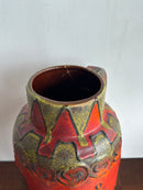 Scheurich 420/54 <br>Fat Lava <br>セラミック フラワーベース <br>1960's-1970's , West Germany <br>大和店
