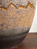 Scheurich 606/38 <br>Fat Lava <br>セラミック フラワーベース <br>1960's-1970's , West Germany <br>大和店