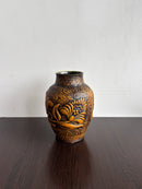 Bay Keramik 670/25 <br>Fat Lava <br>セラミック フラワーベース <br>1950's-1960's , West Germany <br>大和店