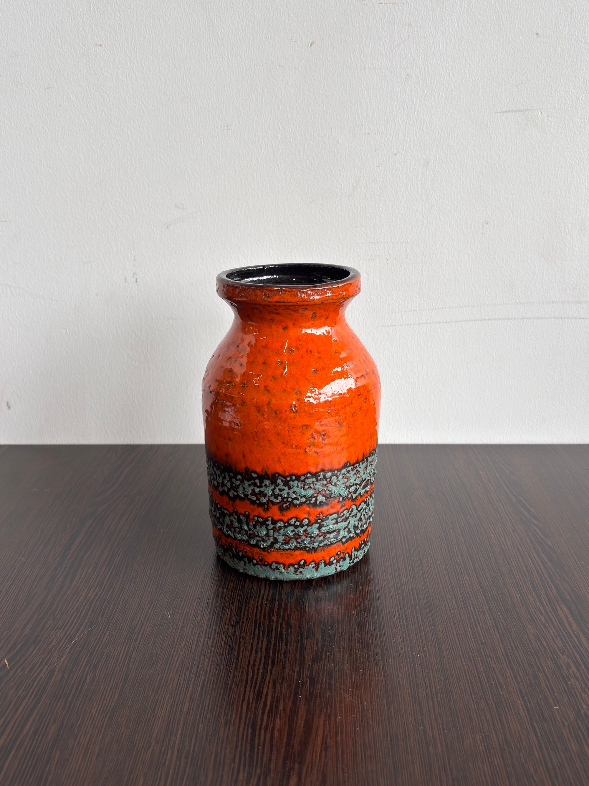 Fat Lava - セラミック フラワーベース - 1960's-1970's , West Germany - cerote antiques