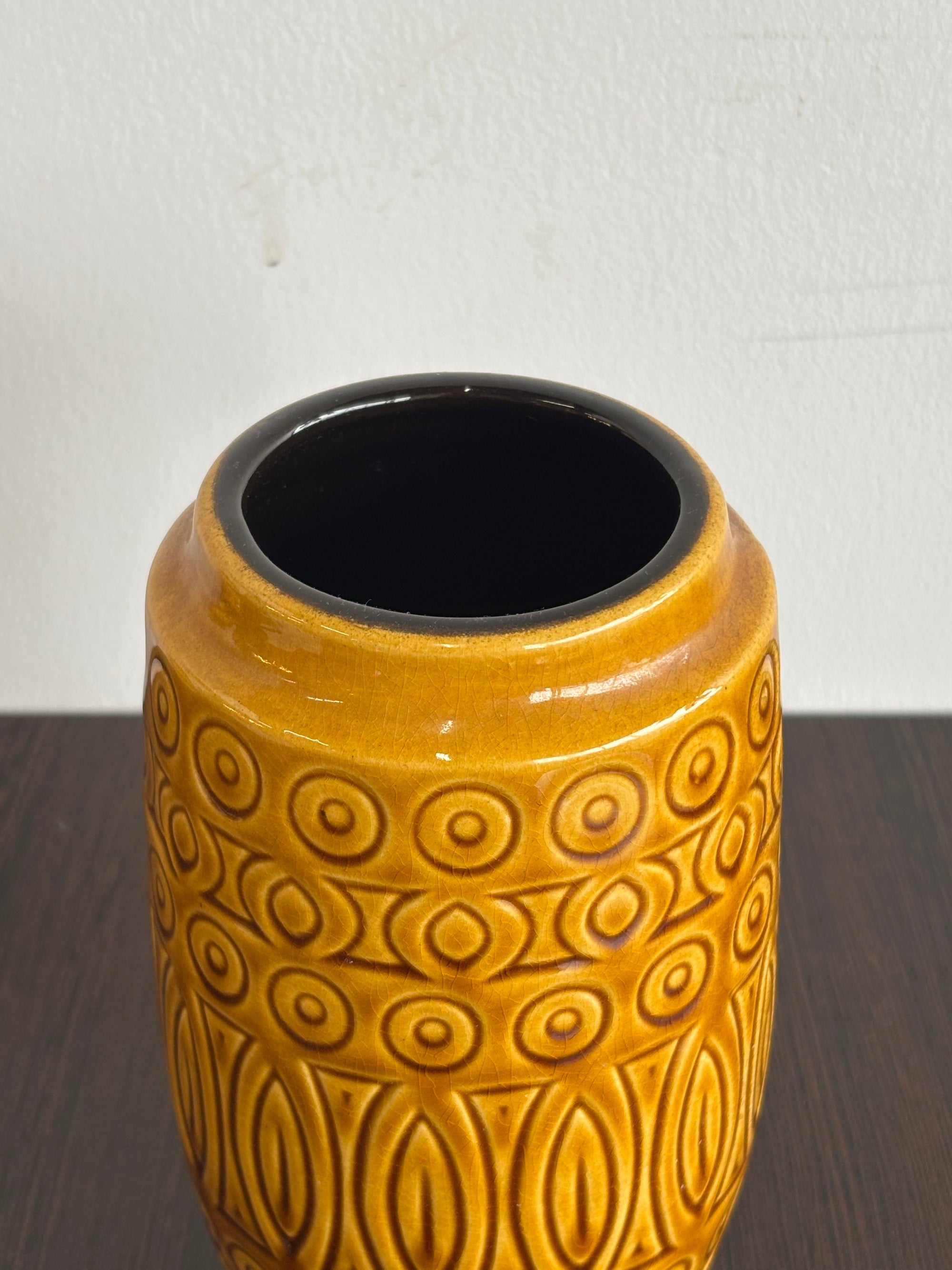 Scheurich 264/18 - Fat Lava - セラミック フラワーベース - 1960's , West Germany - cerote antiques