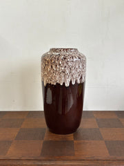 Scheurich 517/38 - Fat Lava - セラミック フラワーベース - 1960's-1970's , West Germany - cerote antiques