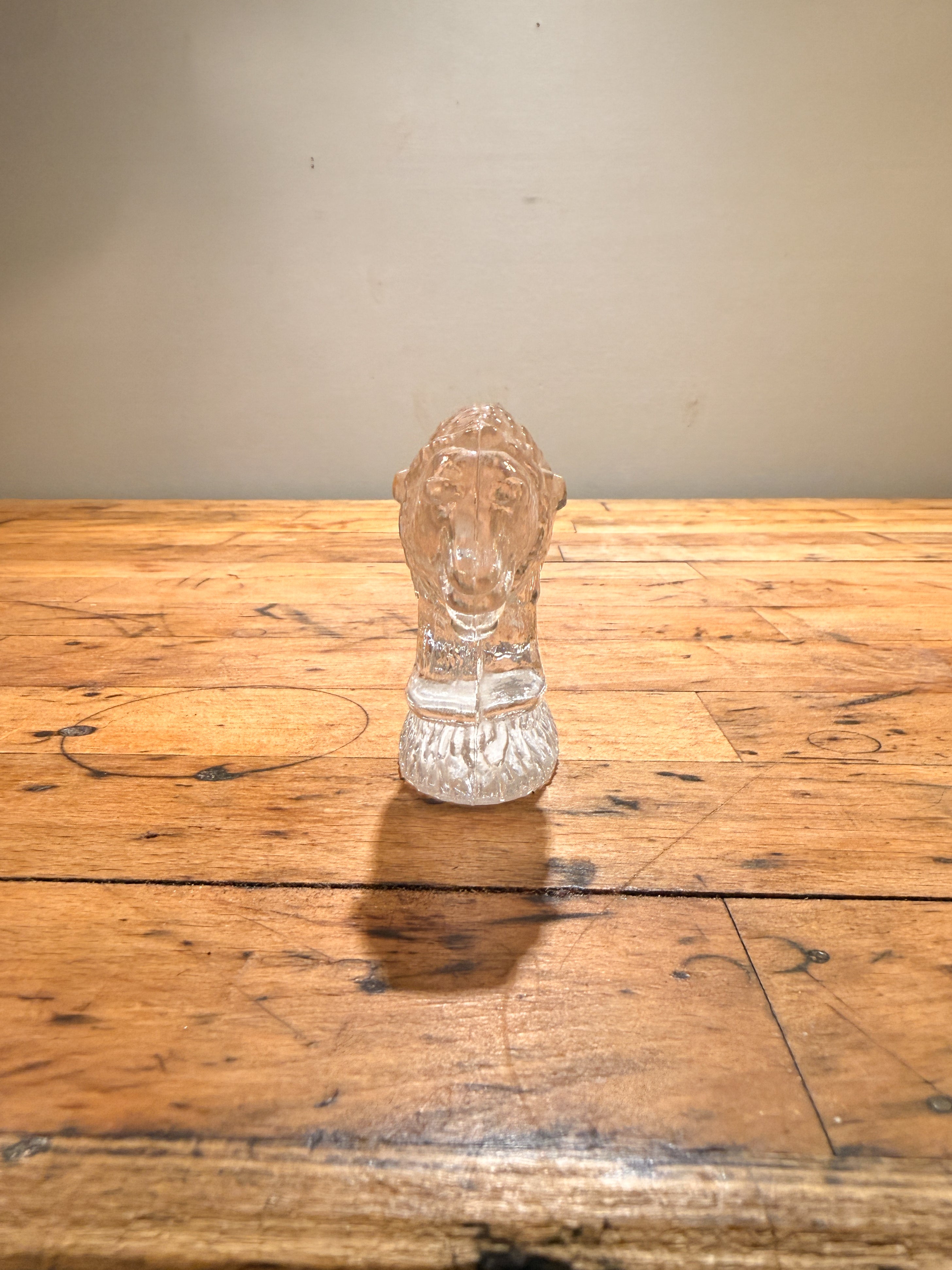 ライオンガラスオブジェ - cerote antiques