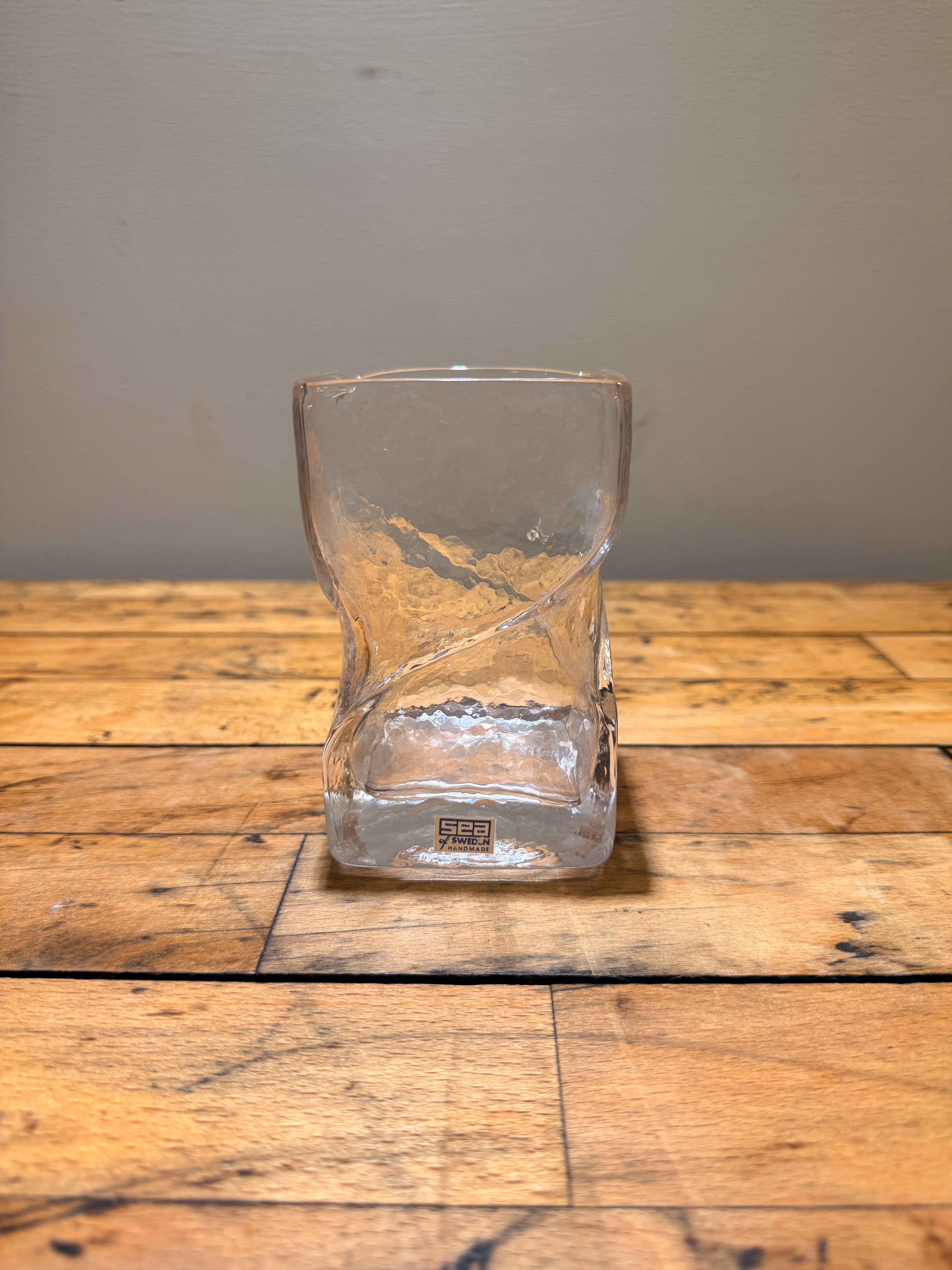 Sea of Glasbruk - ガラス フラワーベース - Sweden - cerote antiques