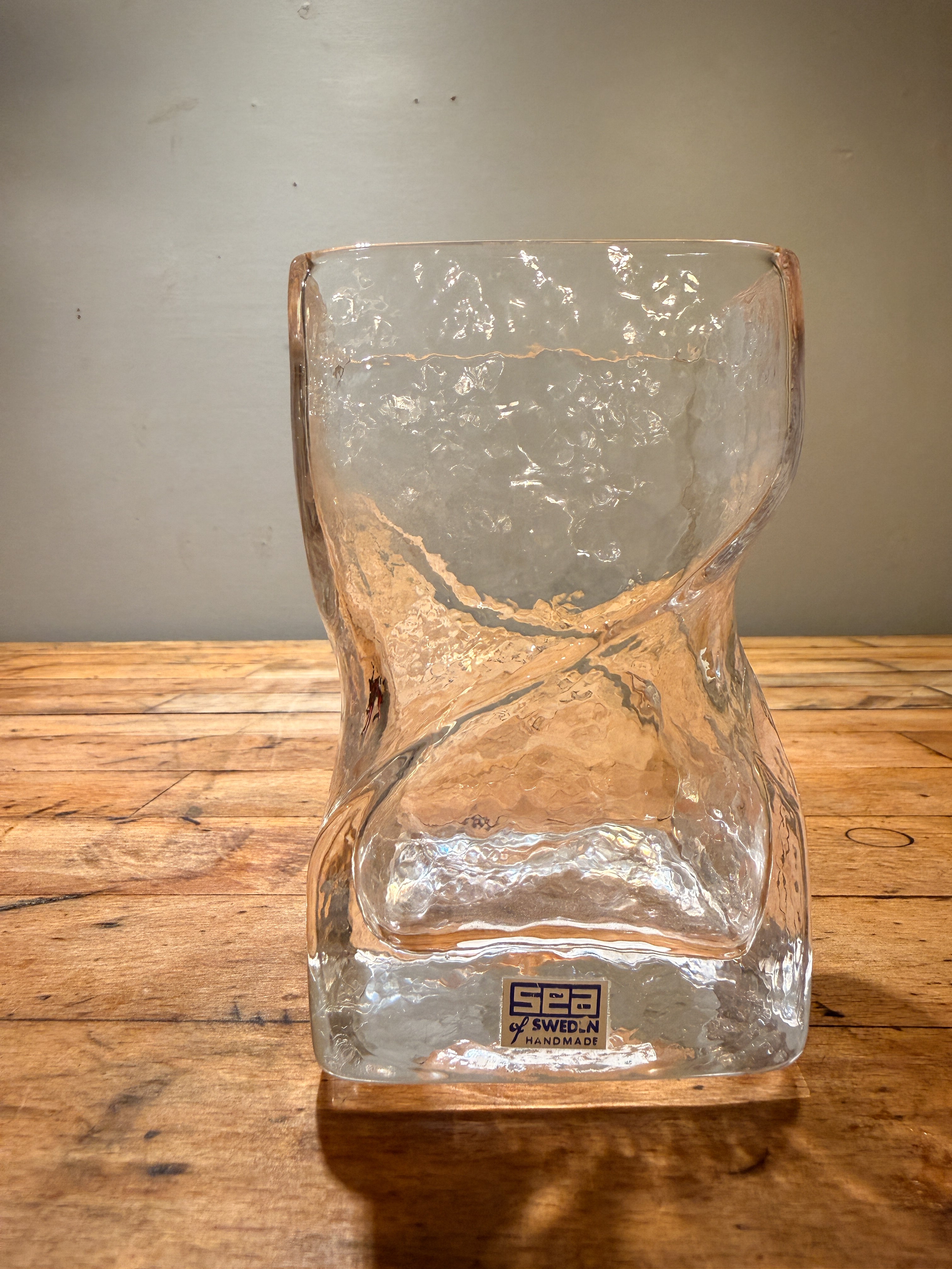 Sea of Glasbruk - ガラス フラワーベース - Sweden - cerote antiques