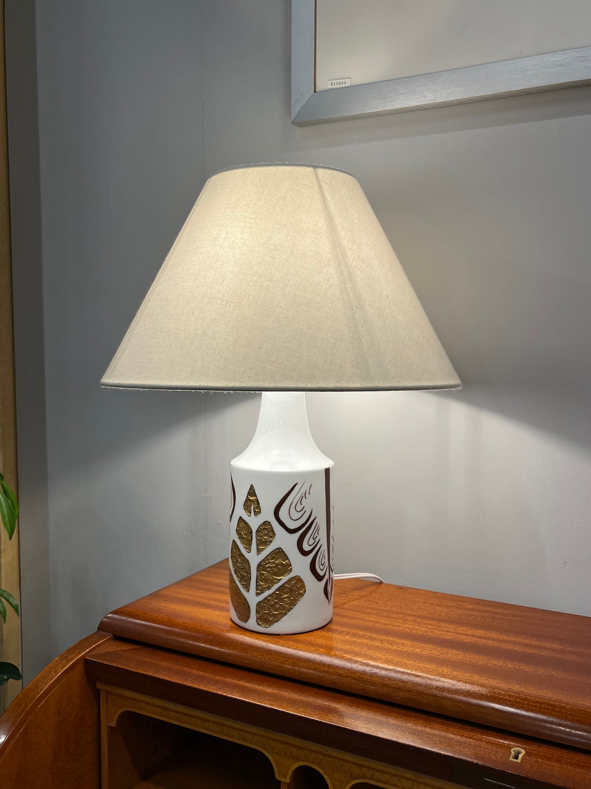 Gerold Porzellan - セラミック テーブルランプ - 1984 , West Germany - TAMAGAWA BASE