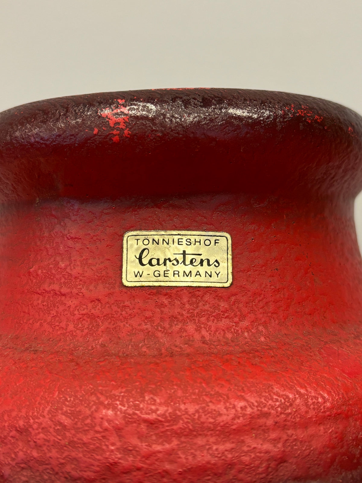 Carstens Tönnieshof 7581/40 - West Germany - "Fat Lava" フラワーベース