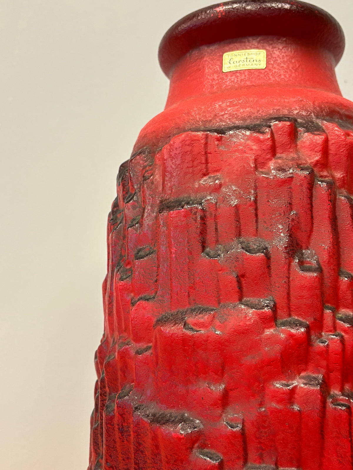 Carstens Tönnieshof 7581/40 - West Germany - "Fat Lava" フラワーベース