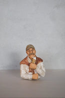 nakamurakenoshigoto <br>おじさんオブジェ 半身<br>cerote antiques