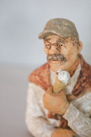 nakamurakenoshigoto <br>おじさんオブジェ 半身<br>cerote antiques