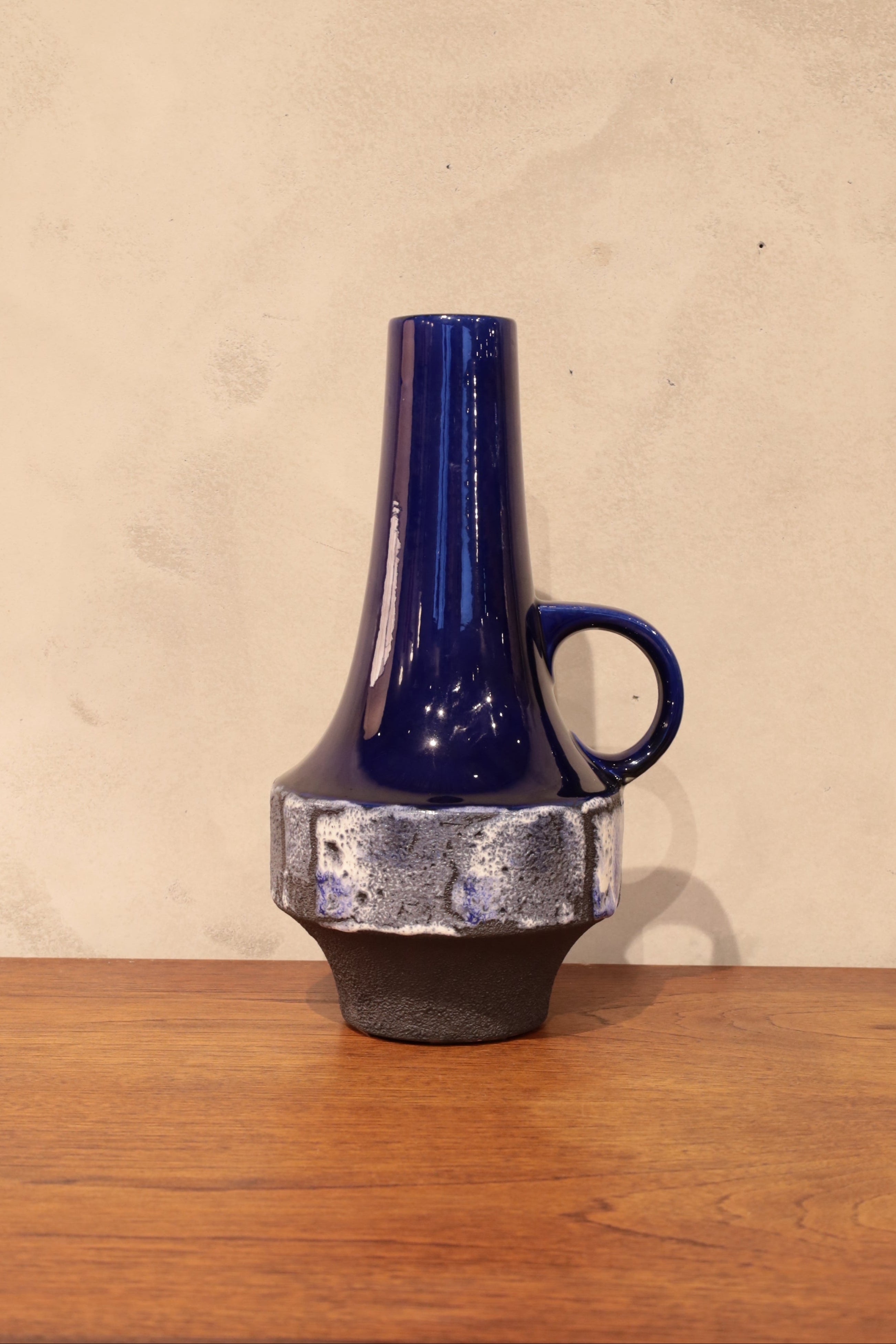 Bay Keramik 1525/28 - Fat Lava セラミックフラワーベース - 1960's-1970's , West Germany - cerote antiques
