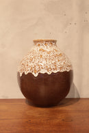 Jasba Keramik 30111/28 <br>Fat Lava セラミックフラワーベース <br>1960's-1970's , West Germany <br>reload店