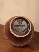 Carstens Tönnieshof 0875/18 <br>Fat Lava セラミックフラワーベース <br>1960's-1970's , West Germany <br>reload店