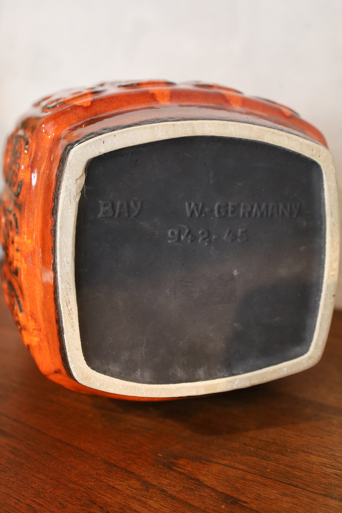 Bay Keramik 942/45 - Fat Lava セラミックフラワーベース - 1960's-1970's , West Germany