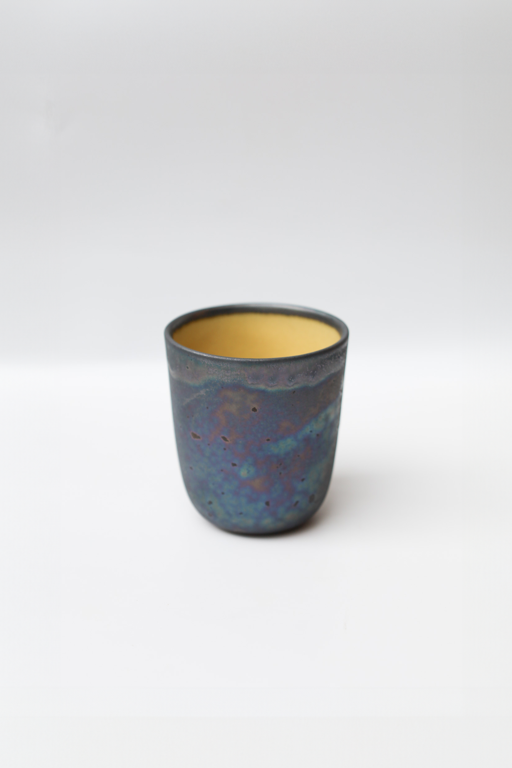 ONE KILN CERAMICS - PETIT CUP ash×lemon yellow - 大阪店