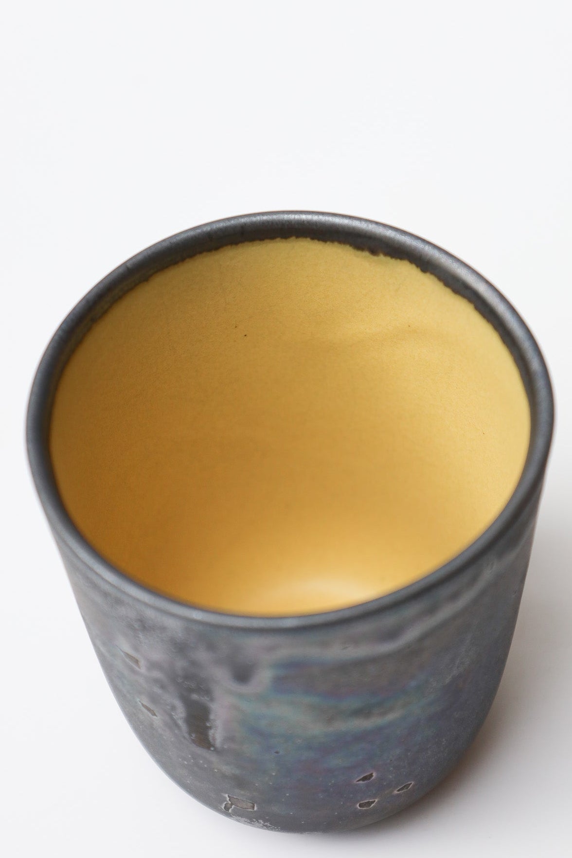 ONE KILN CERAMICS - PETIT CUP ash×lemon yellow - 大阪店