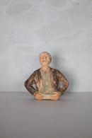 nakamurakenoshigoto <br>おじさんオブジェ 半身 <br>cerote antiques