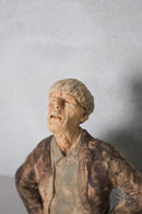 nakamurakenoshigoto <br>おじさんオブジェ 半身 <br>cerote antiques
