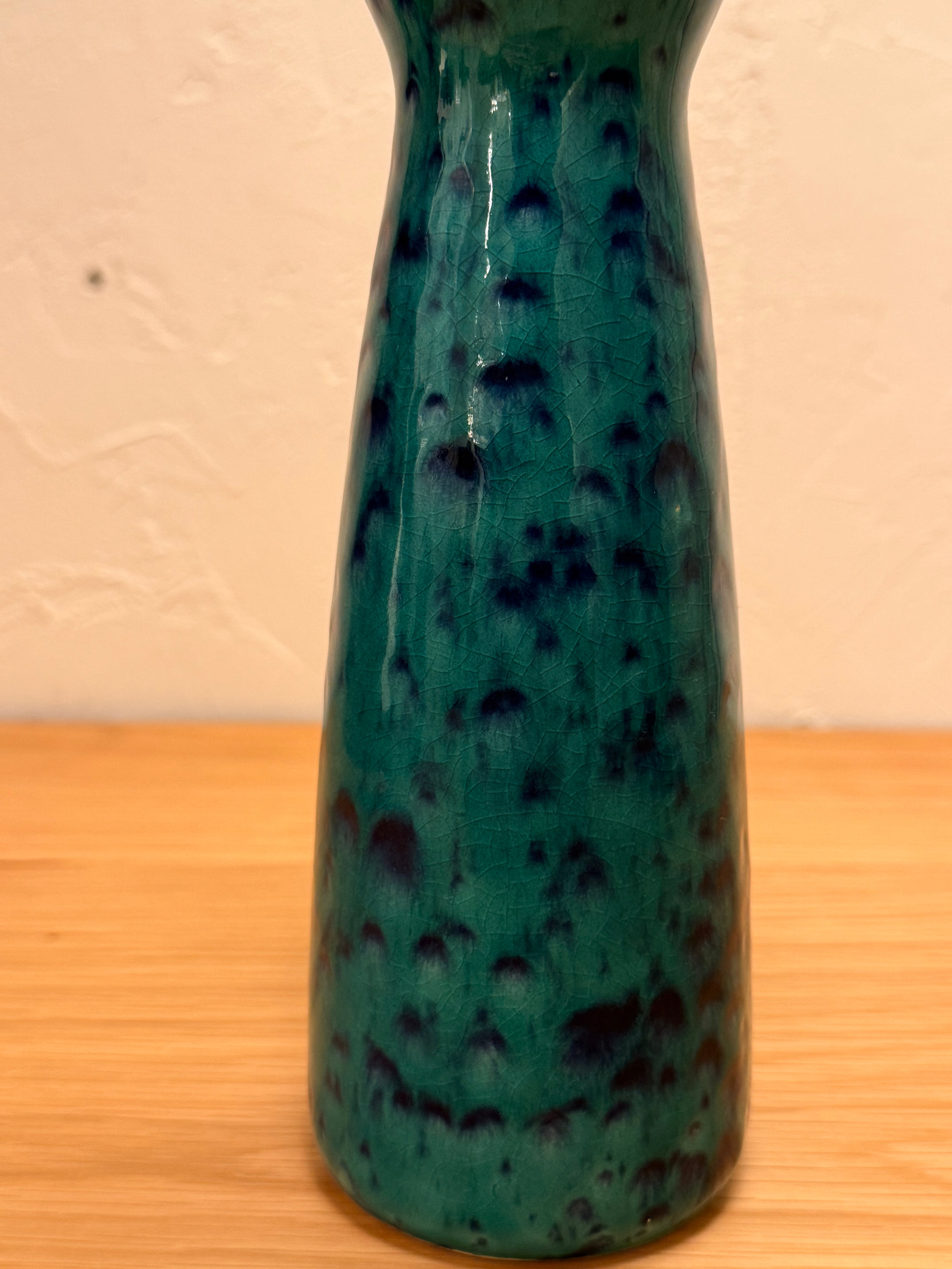 Scheurich 520/22 - Fat Lava - セラミック フラワーベース - 1970's , West Germany - cerote antiques