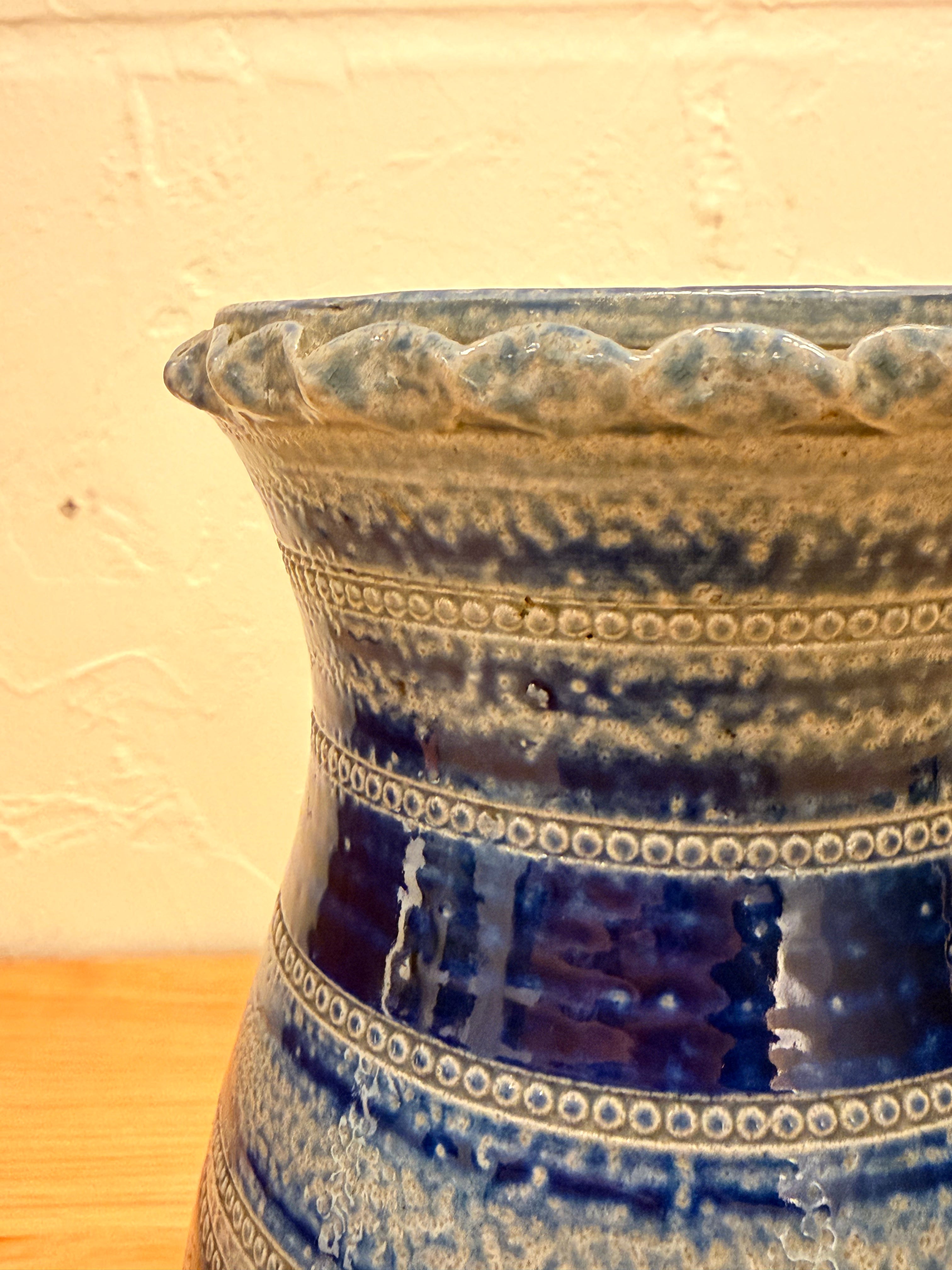 Fat Lava - セラミック フラワーベース - 1960's-1970's , West Germany - cerote antiques