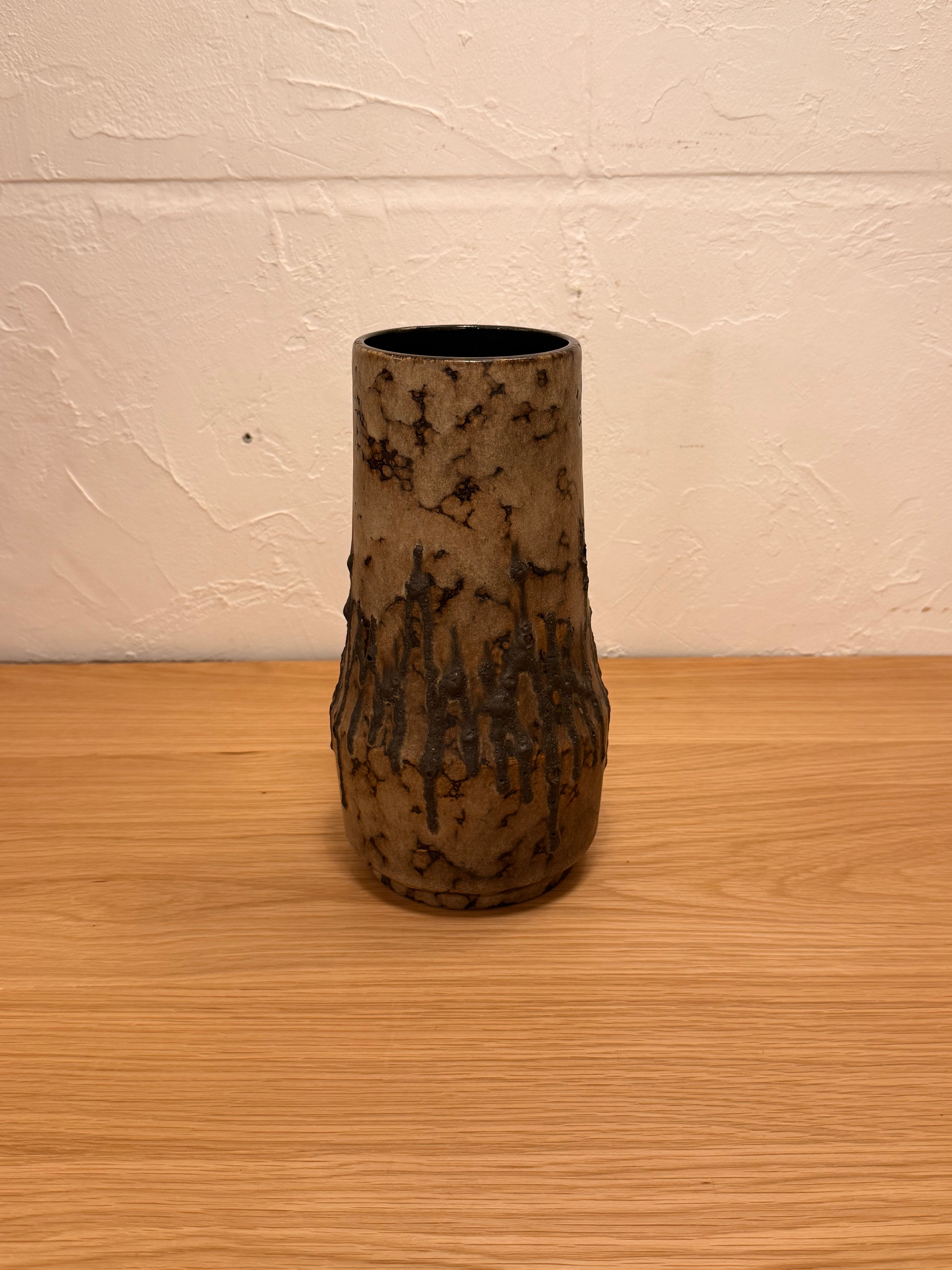 Scheurich 529/25 - Fat Lava - セラミック フラワーベース - 1960's-1970's , West Germany - cerote antiques