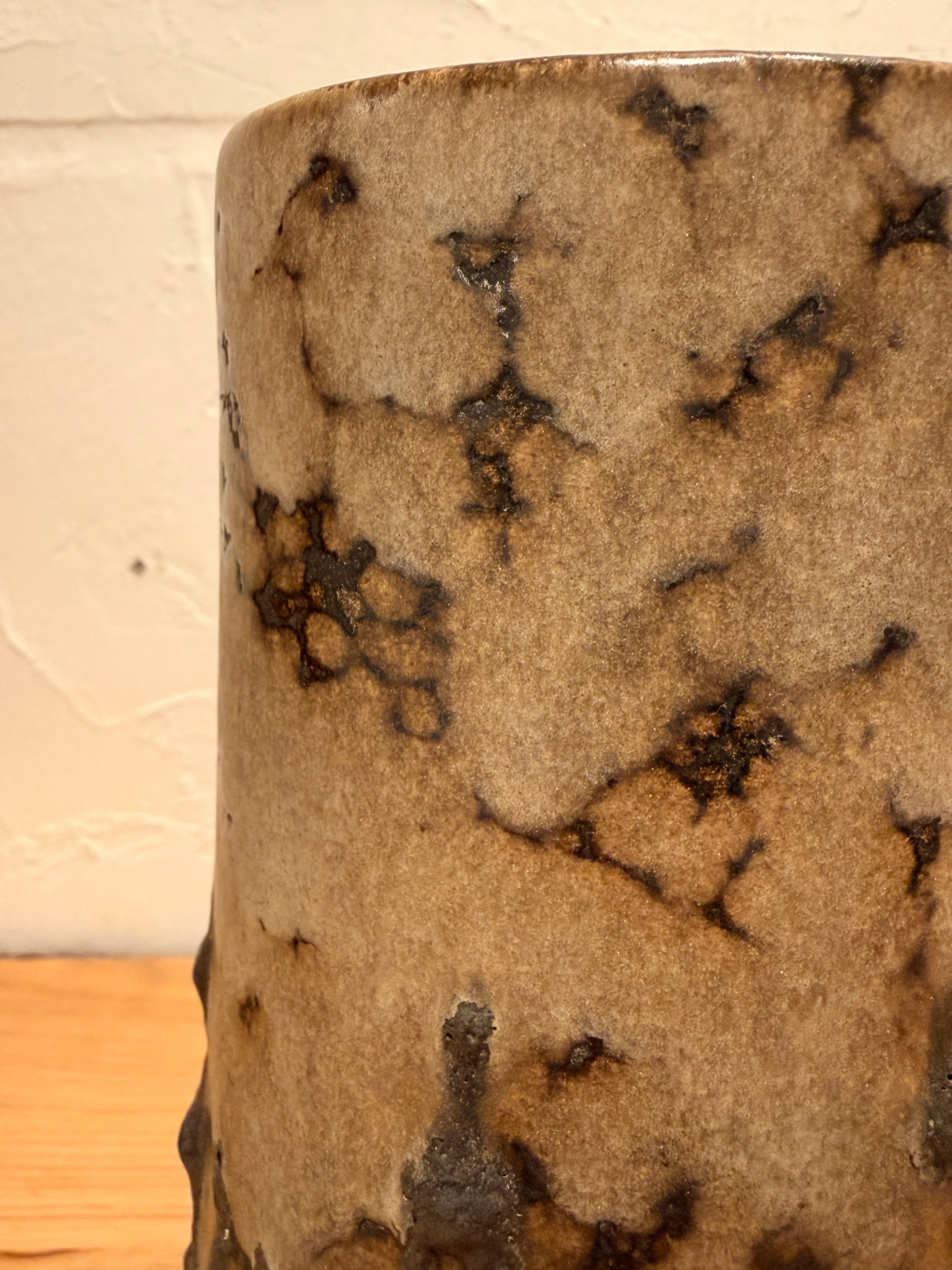 Scheurich 529/25 - Fat Lava - セラミック フラワーベース - 1960's-1970's , West Germany - cerote antiques