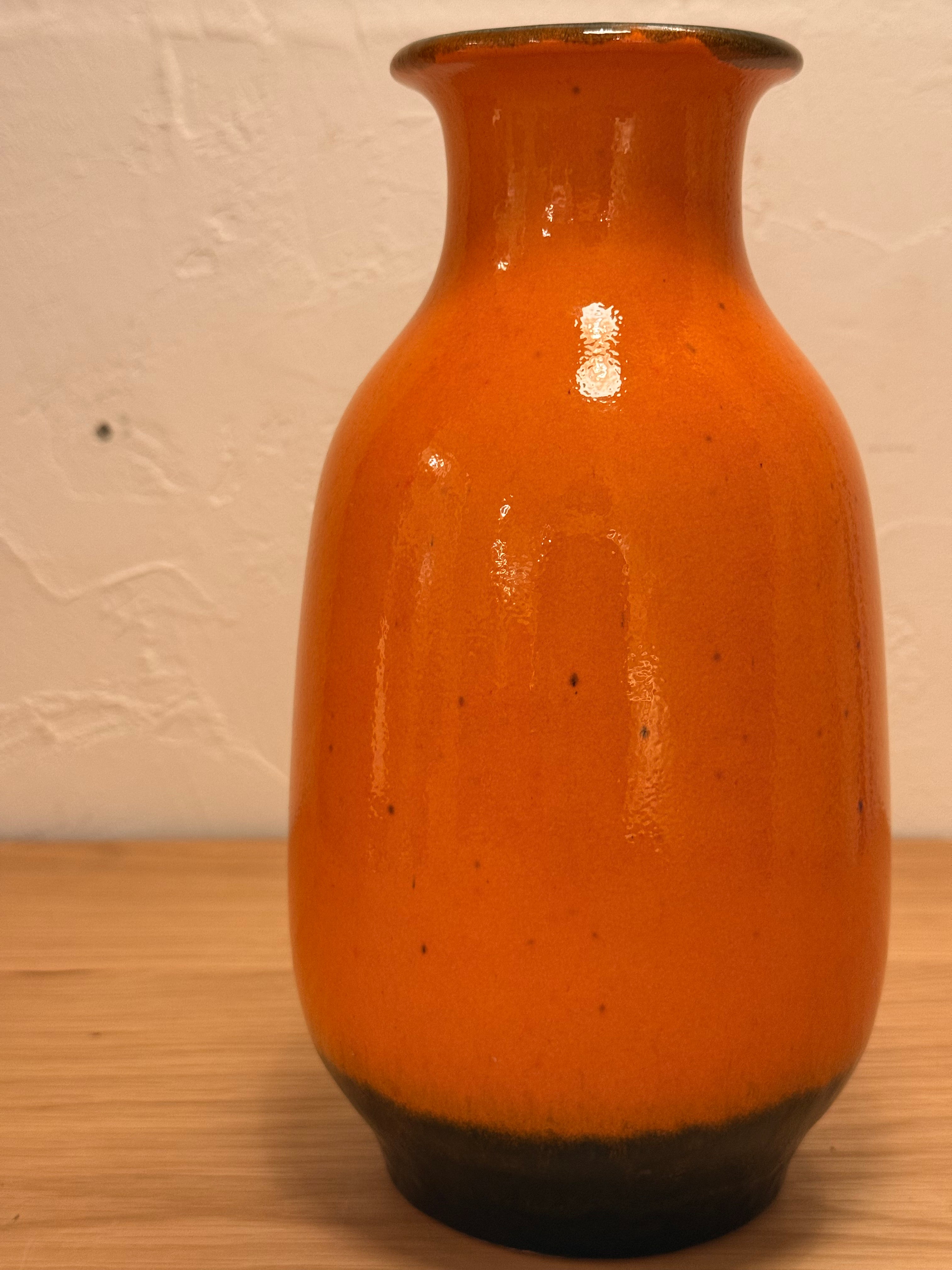 Jasba 1162/25 - Fat Lava - セラミック フラワーベース - 1960's , West Germany - cerote antiques