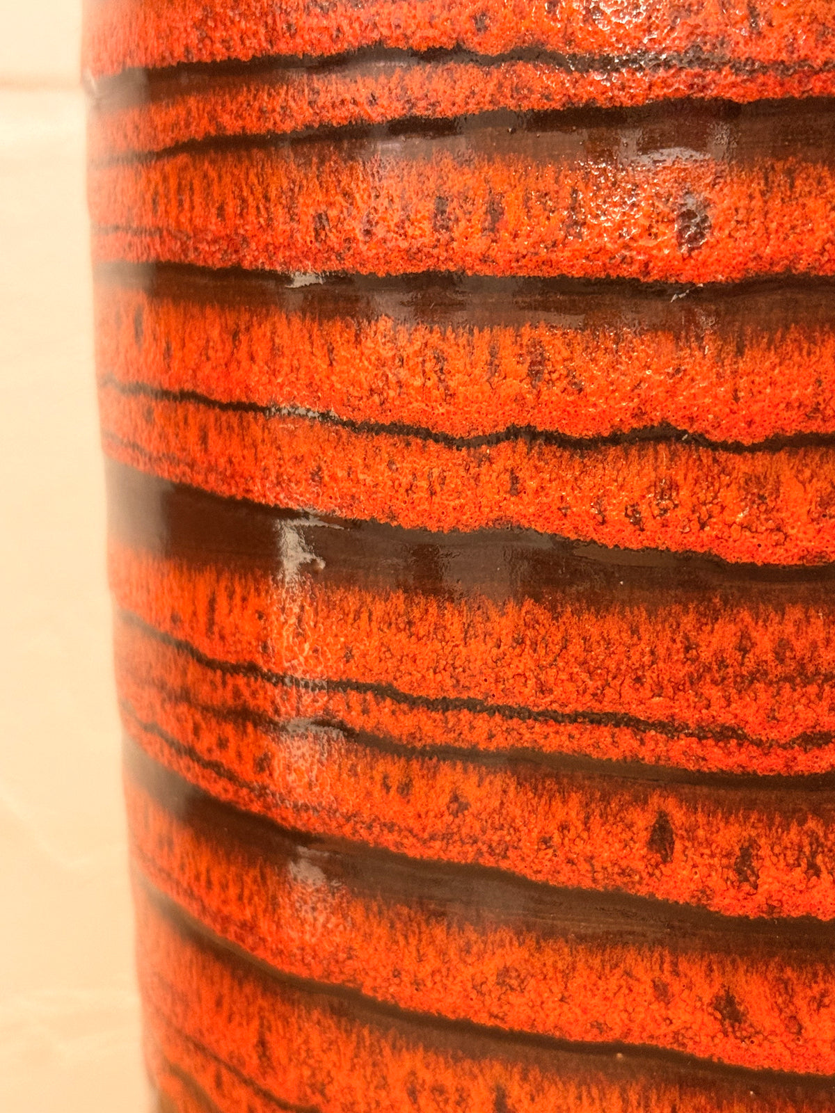 Scheurich 517/45 - Fat Lava - セラミック フラワーベース - 1960's-1970's , West Germany