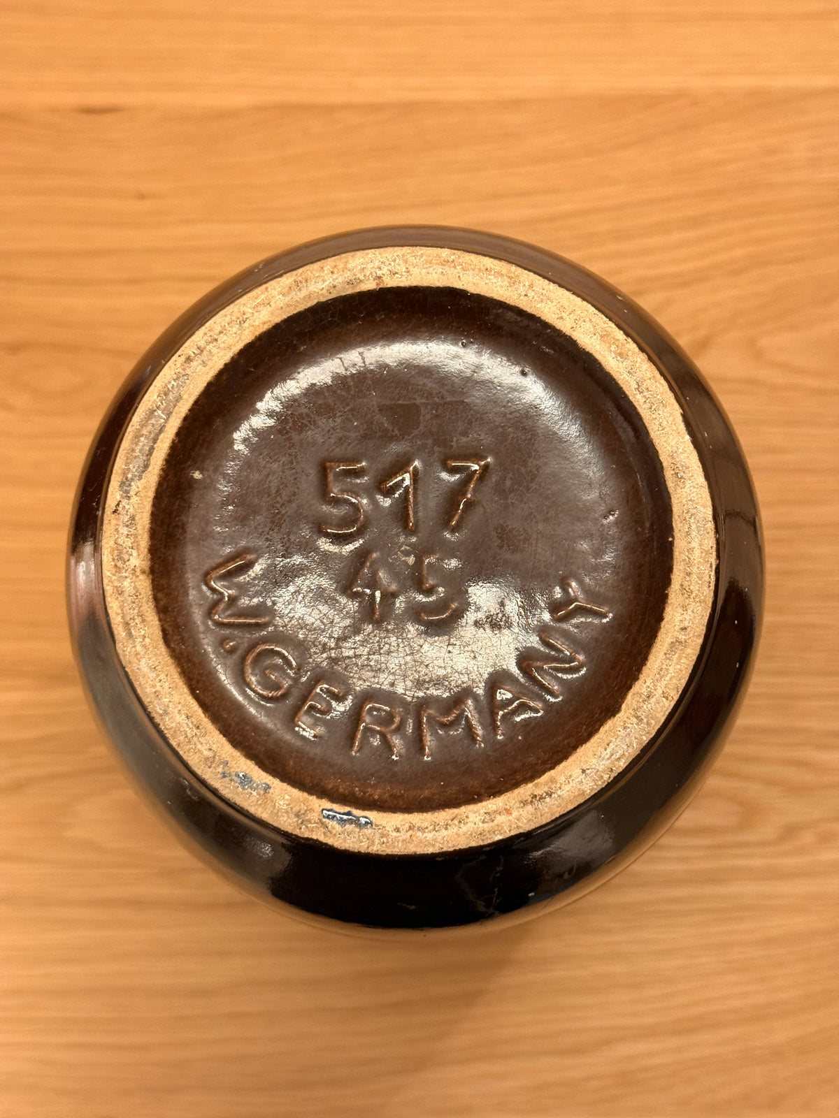 Scheurich 517/45 - Fat Lava - セラミック フラワーベース - 1960's-1970's , West Germany