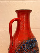 Carstens Tönnieshof 7406/45 , Trude Carstens <br>Fat Lava <br>セラミック フラワーベース <br>1960's , West Germany <br>cerote antiques