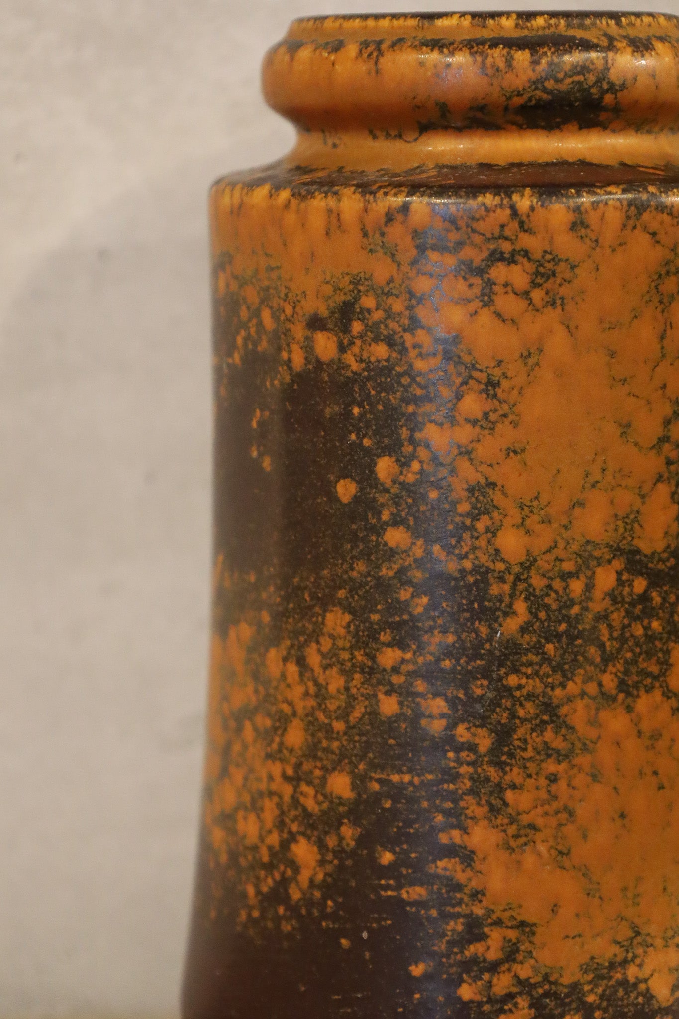 Scheurich 549/21 - Fat Lava セラミックフラワーベース - 1960's-1970's , West Germany - cerote antiques