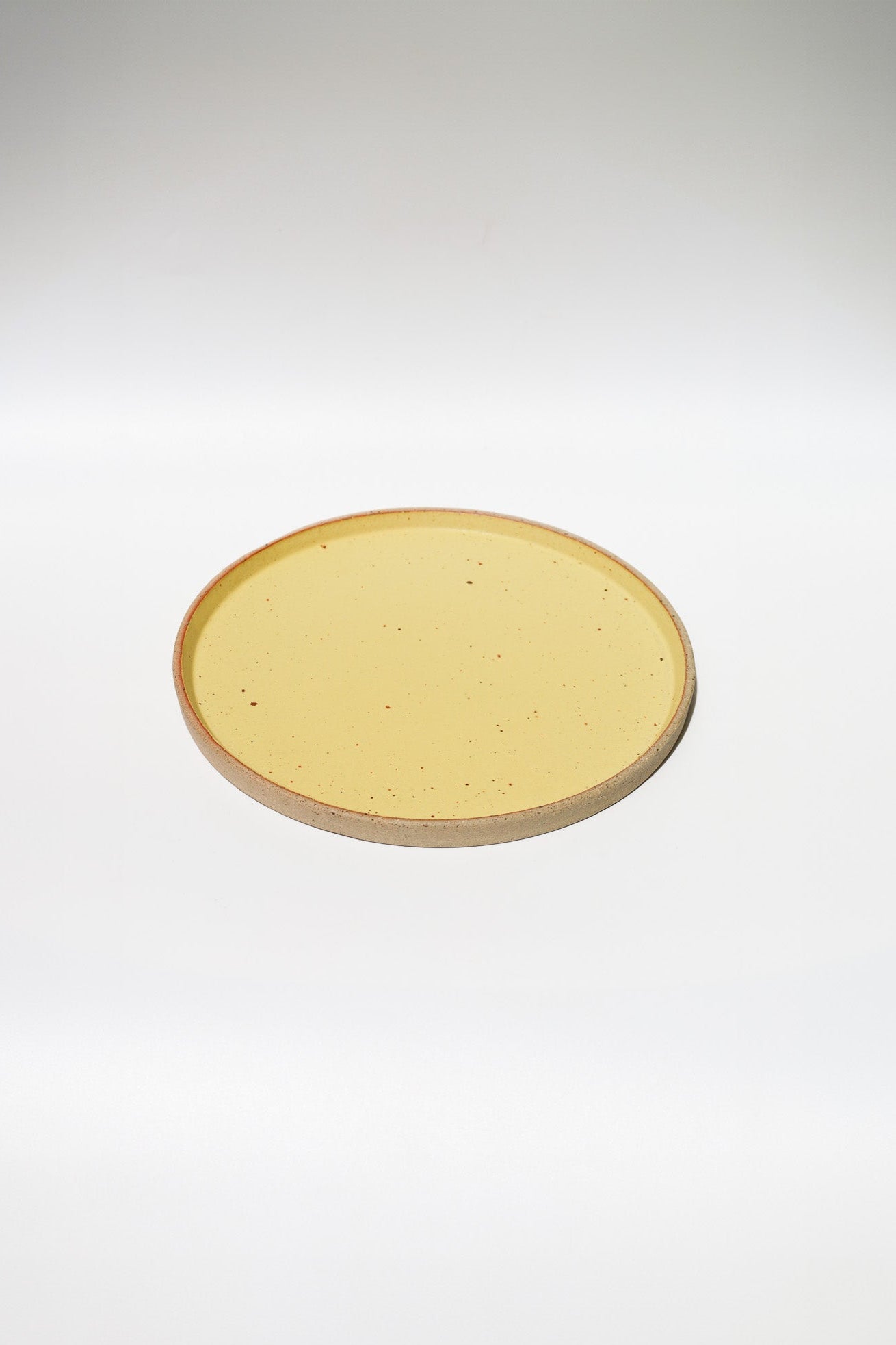 ONE KILN CERAMICS - FLAT PLATE M /  lemon yellow - ・大阪店