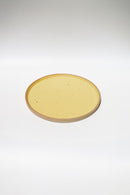 ONE KILN CERAMICS <br>FLAT PLATE M /  lemon yellow <br>・大阪店