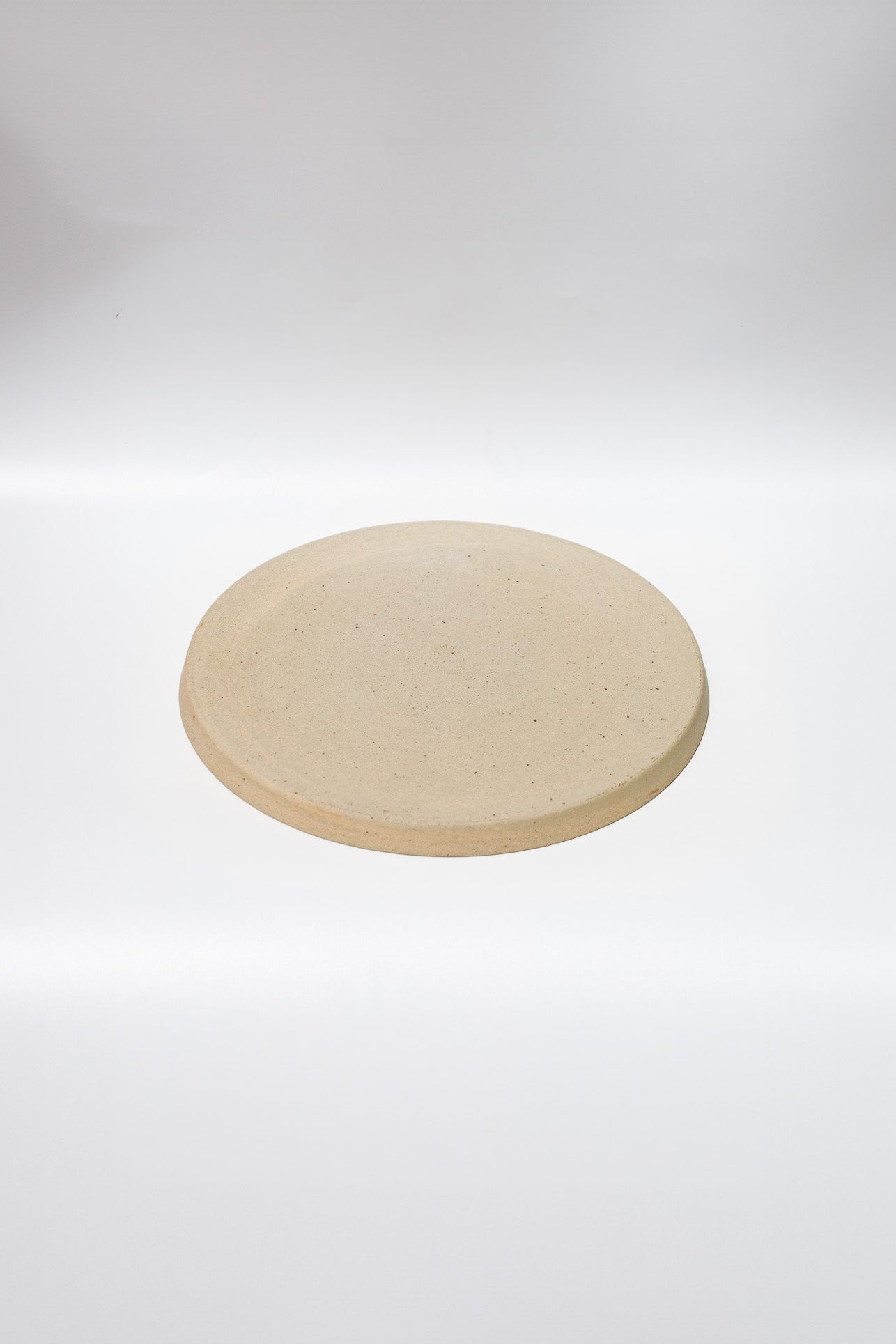ONE KILN CERAMICS - FLAT PLATE L /  lemon yellow - 大阪店
