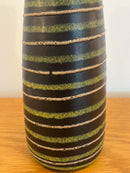Fat Lava <br> セラミック フラワーベース<br> West Germany <br>cerote antiques