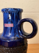 Scheurich 401/28 <br>Fat Lava <br>セラミック フラワーベース <br>1960's-1970's , West Germany <br>cerote antiques