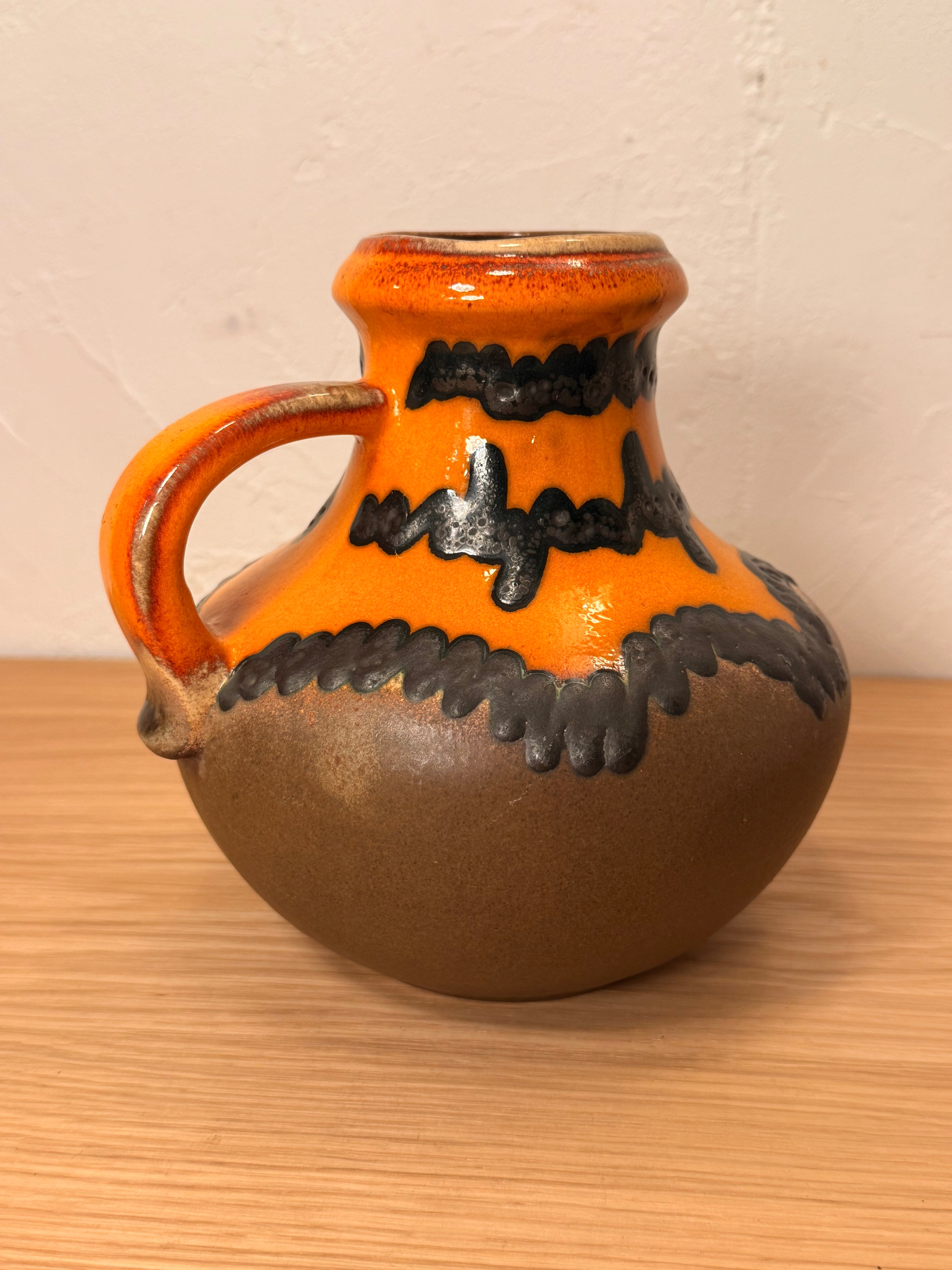 Scheurich 423/18 - Fat Lava - セラミック フラワーベース - 1960's-1970's , West Germany - cerote antiques