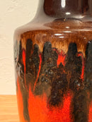 Scheurich 404/26 <br>Fat Lava <br>セラミック フラワーベース <br>1960's-1970's , West Germany <br>cerote antiques
