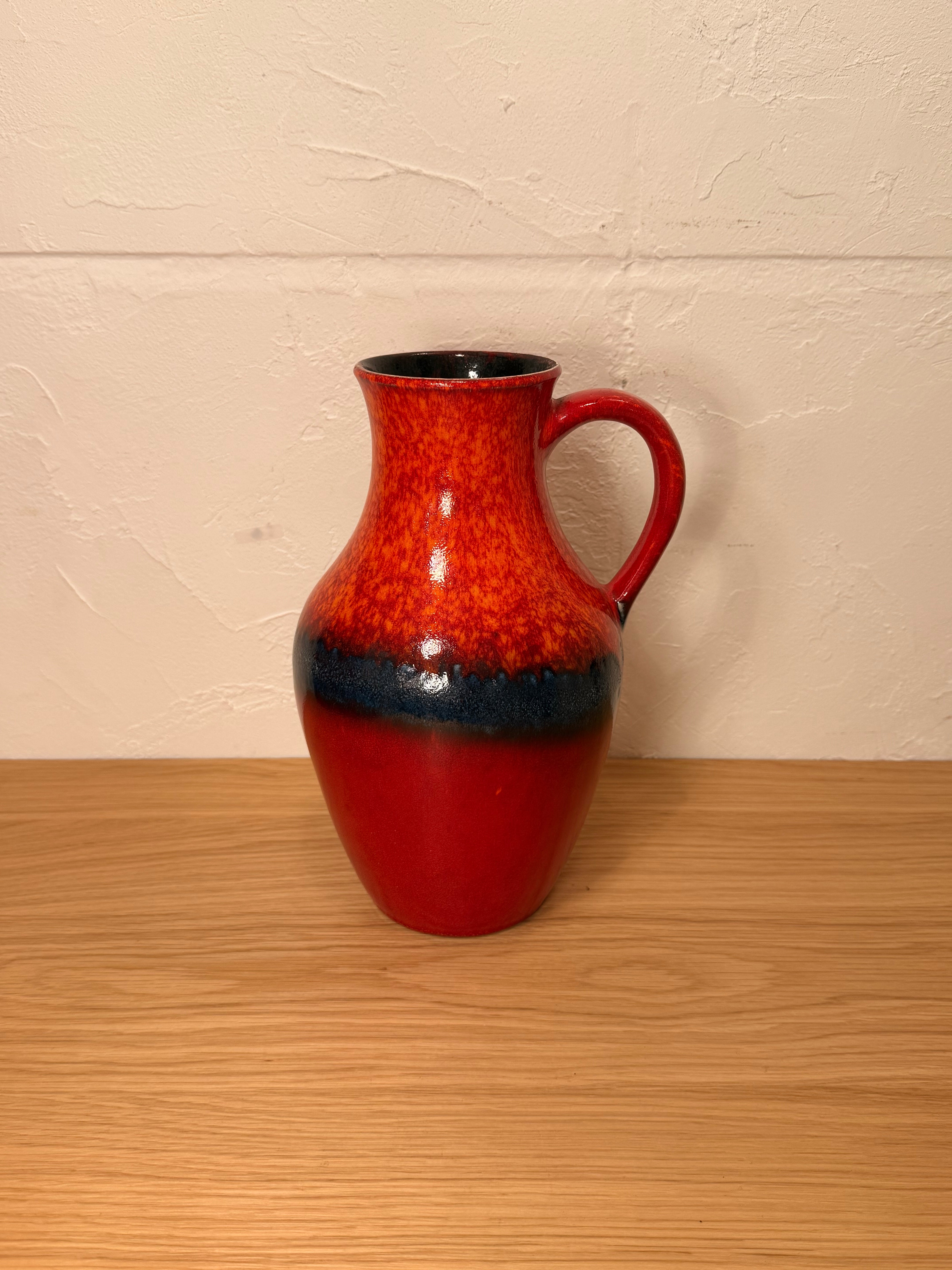 Übelacker Keramik 1738/26 - Fat Lava - セラミック フラワーベース - 1960's-1970's , West Germany - cerote antiques