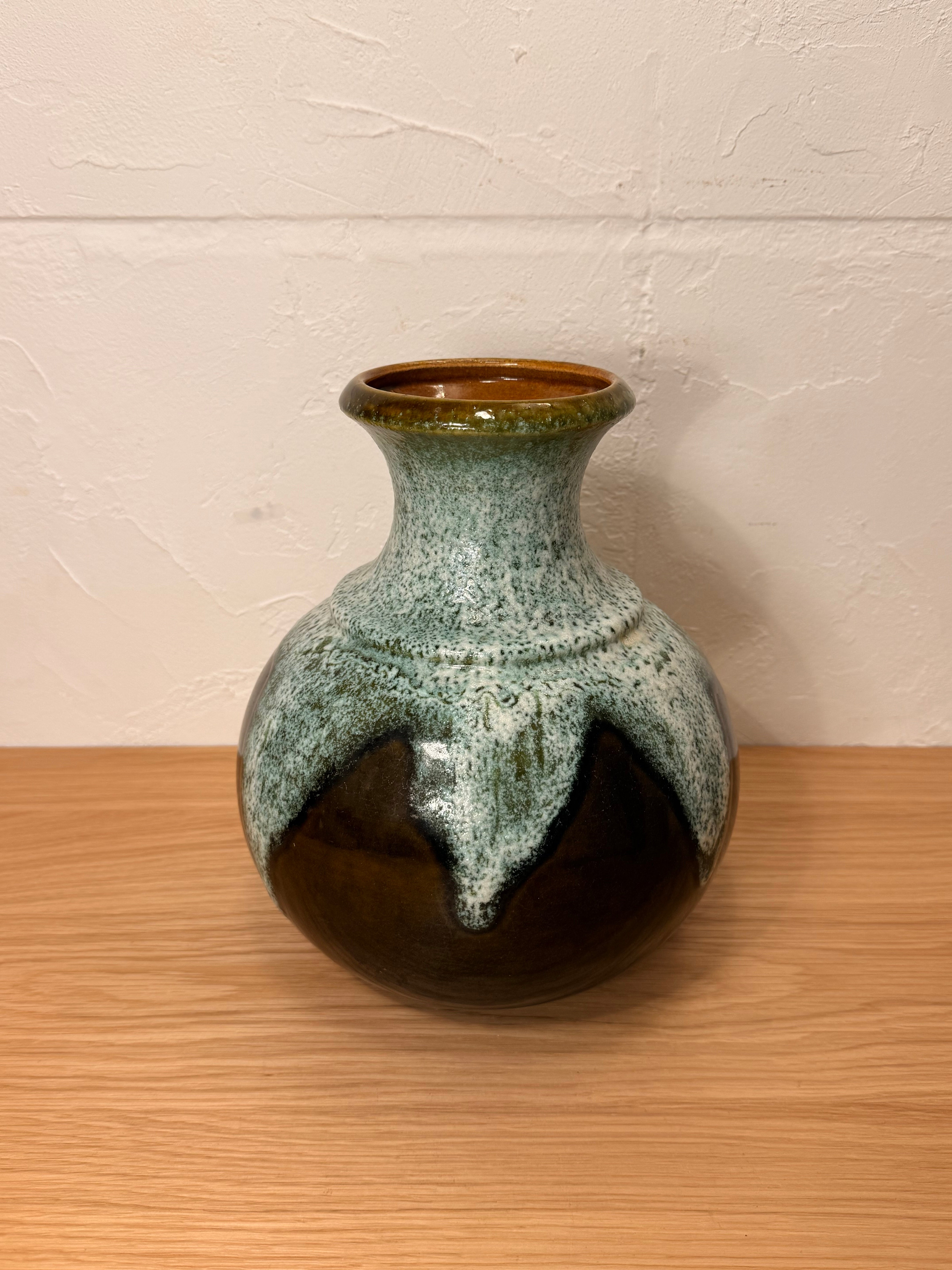 Bay Keramik 66/25 - Fat Lava - セラミック フラワーベース - 1960's-1970's , West Germany - cerote antiques