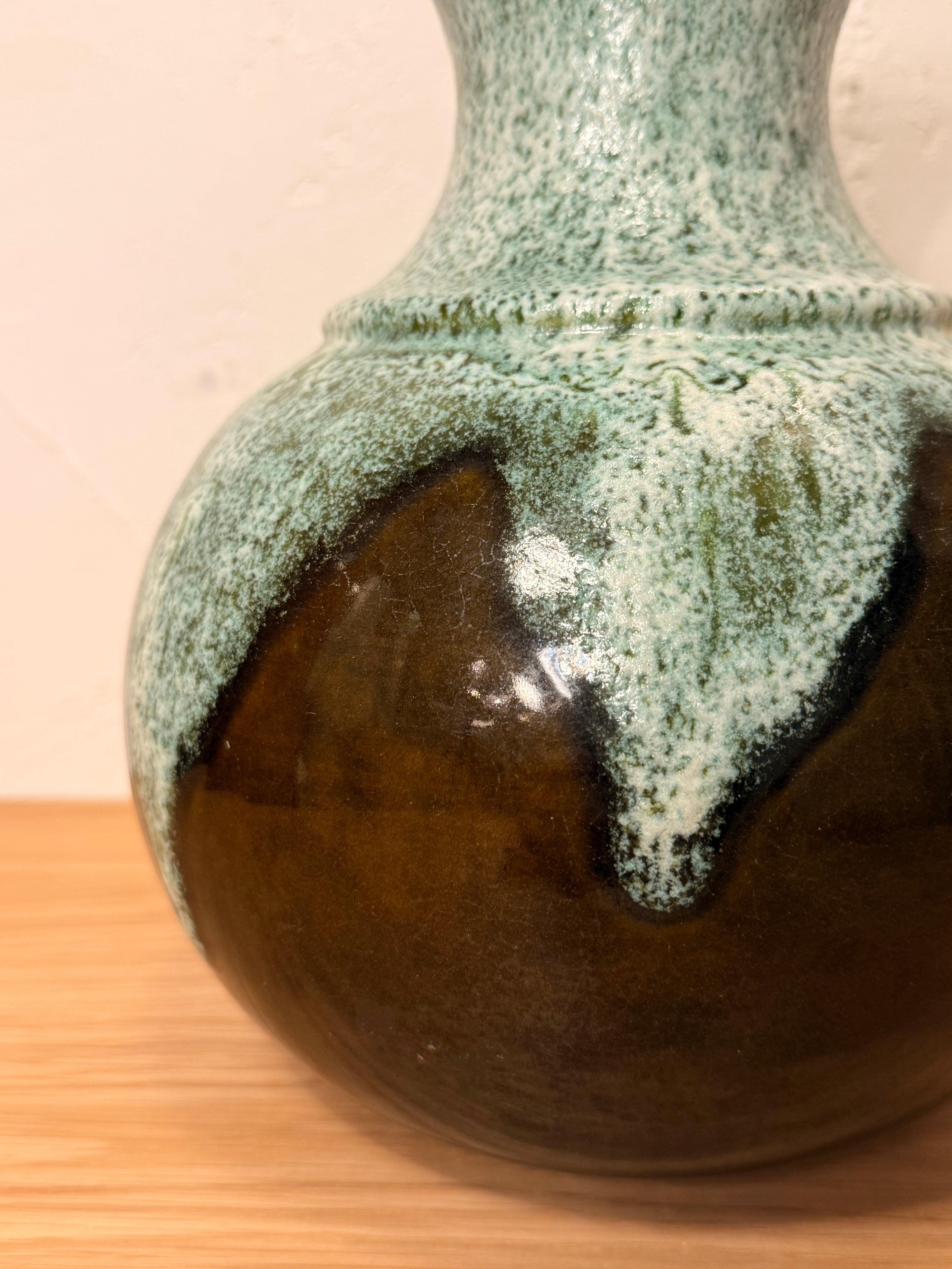 Bay Keramik 66/25 - Fat Lava - セラミック フラワーベース - 1960's-1970's , West Germany - cerote antiques