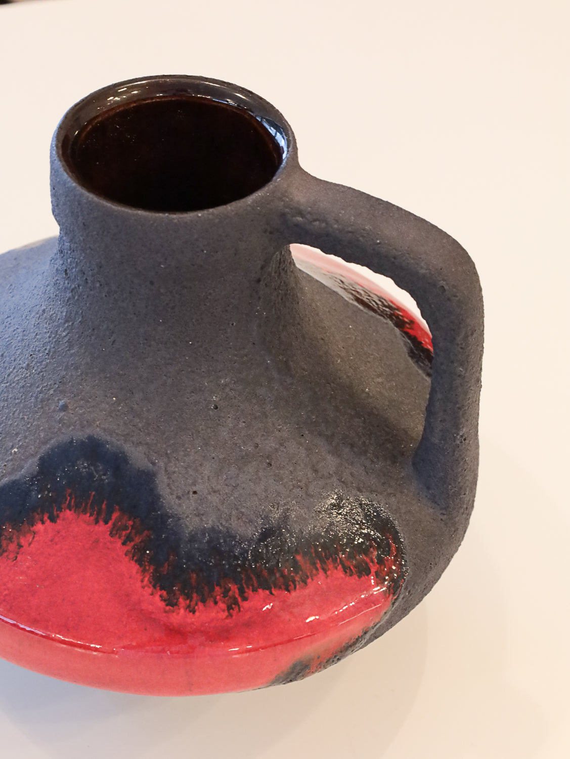 Fat Lava - セラミックフラワーベース - West Germany 1960-70's - cerote antiques