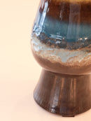 Stehla Kerammik 1251 <br>Fat Lava <br>セラミックフラワーベース <br>West Germany 1960-70's <br>cerote antiques