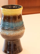 Stehla Kerammik 1251 <br>Fat Lava <br>セラミックフラワーベース <br>West Germany 1960-70's <br>cerote antiques