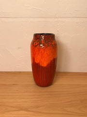 Fat Lava - セラミック フラワーベース - 1960's-1970's , West Germany - cerote antiques