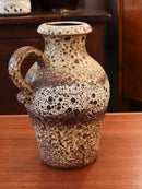 Scheurich 490/25 <br>Fat Lava <br>セラミックフラワーベース <br>West Germany 1960-70's <br>cerote antiques