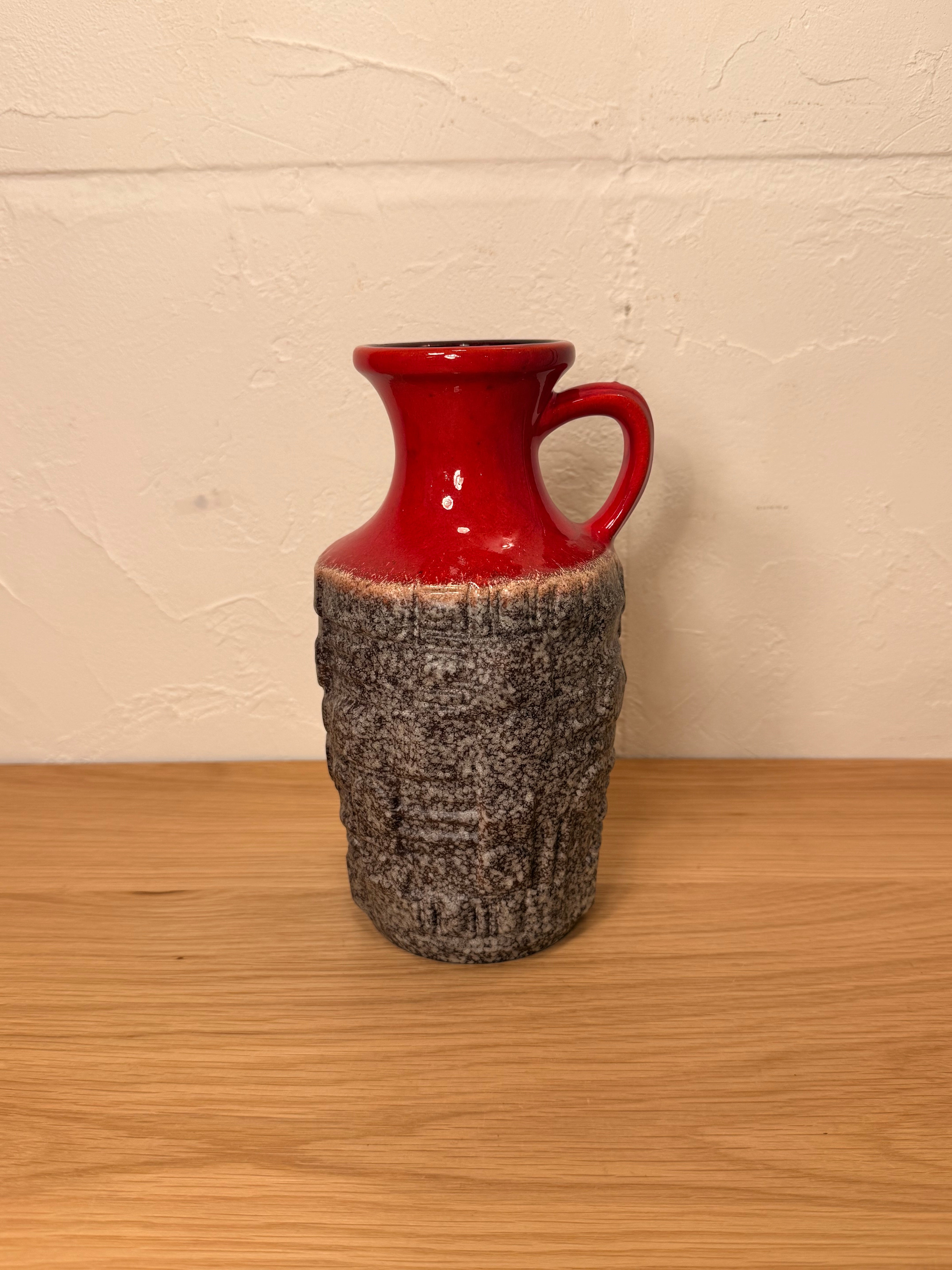 Übelacker Keramik 1687/21 - Fat Lava - セラミック フラワーベース - 1960's-1970's , West Germany - cerote antiques