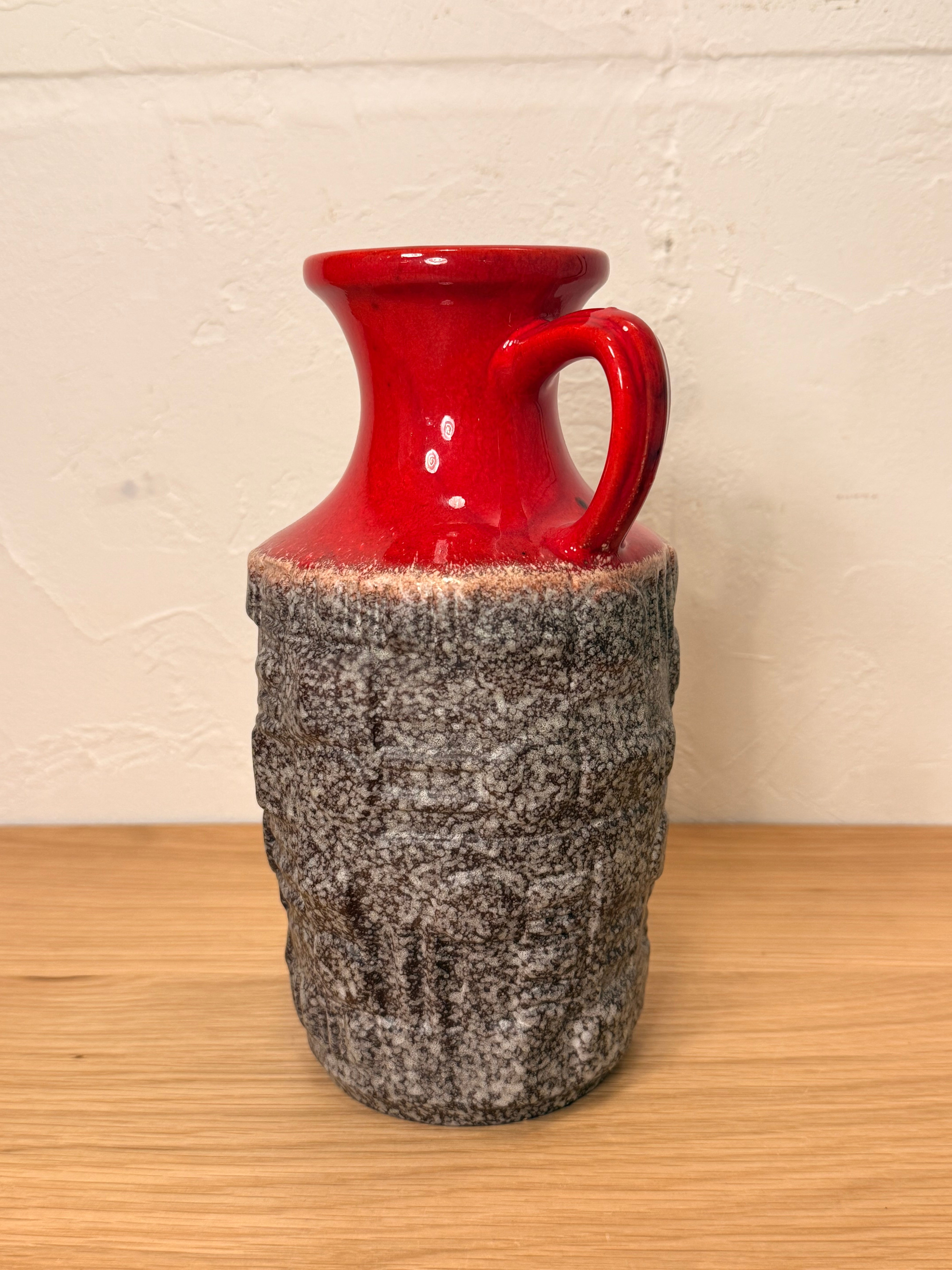 Übelacker Keramik 1687/21 - Fat Lava - セラミック フラワーベース - 1960's-1970's , West Germany - cerote antiques